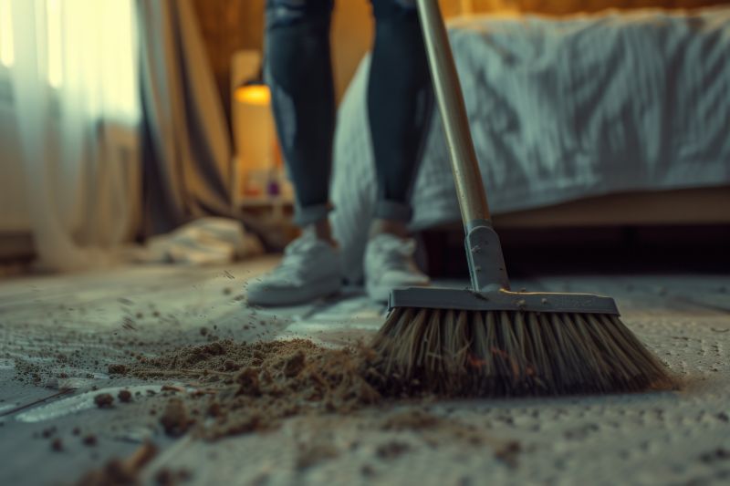 Drywall Dust Cleaning detail