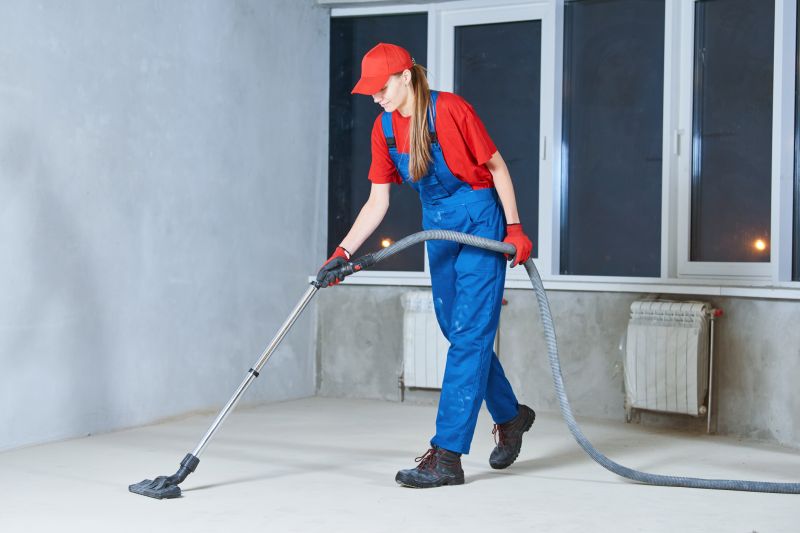 New Construction Cleaning detail