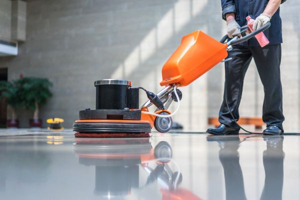Commercial Floor Washing in Allentown
